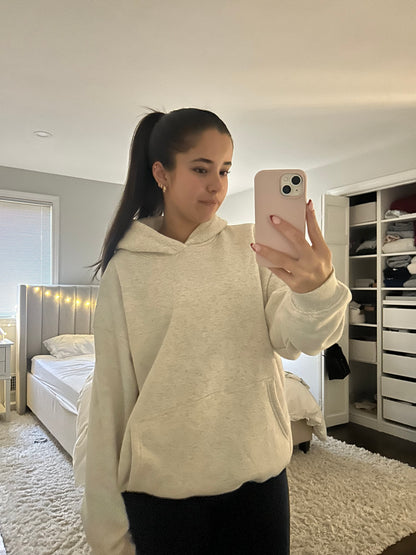 He Left the 99 for Me Ash Grey Hoodie